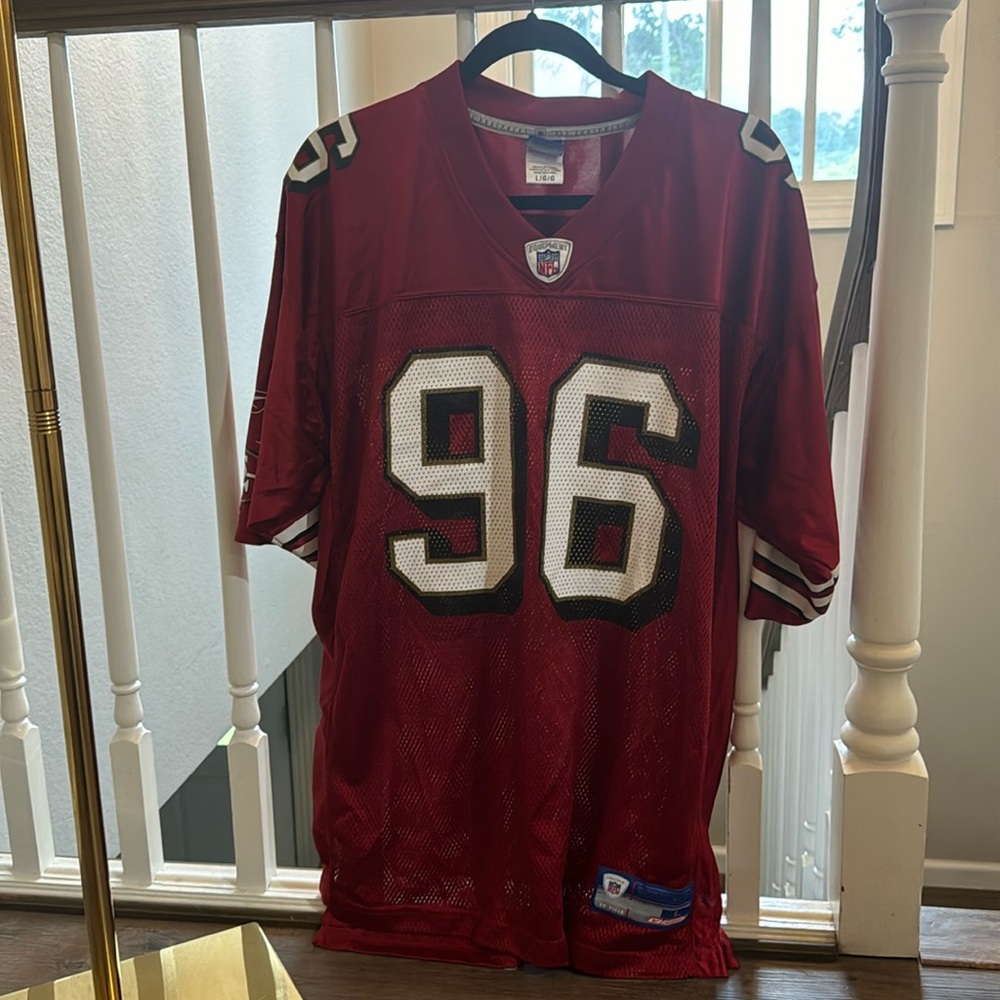 SIGNED! San Francisco 49er jersey ANDRE CARTER #96